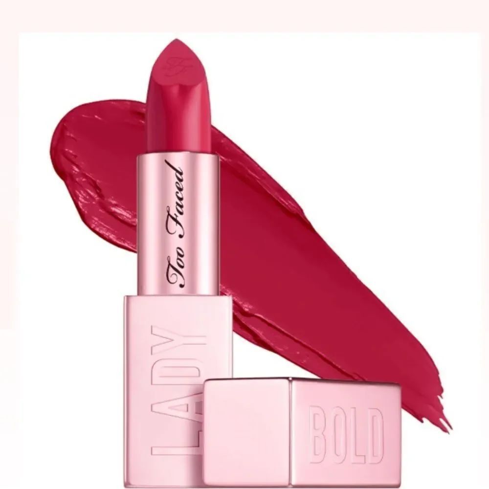 Too Faced Rebel Lady Bold Cream Lipstick EM-POWER Pigment Cream Lipstick